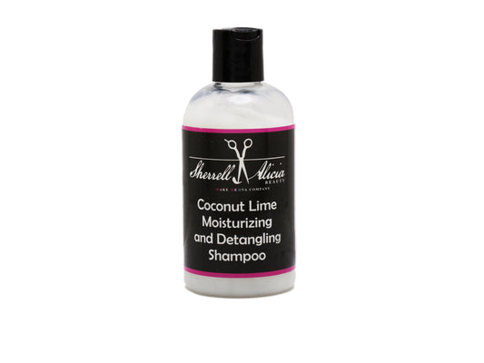 Coconut Lime Moisturizing and Detangling Shampoo
